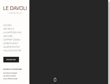 Tablet Screenshot of ledavoli.com